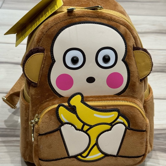 Loungefly Sanrio Monkichi Backpack - Picture 2 of 4